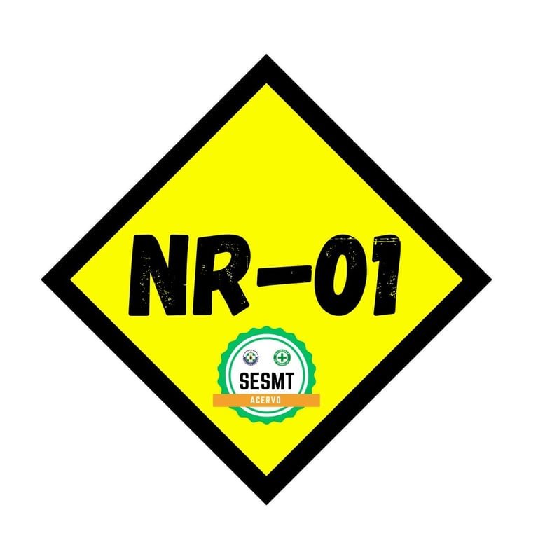 Placa visual da NR-01