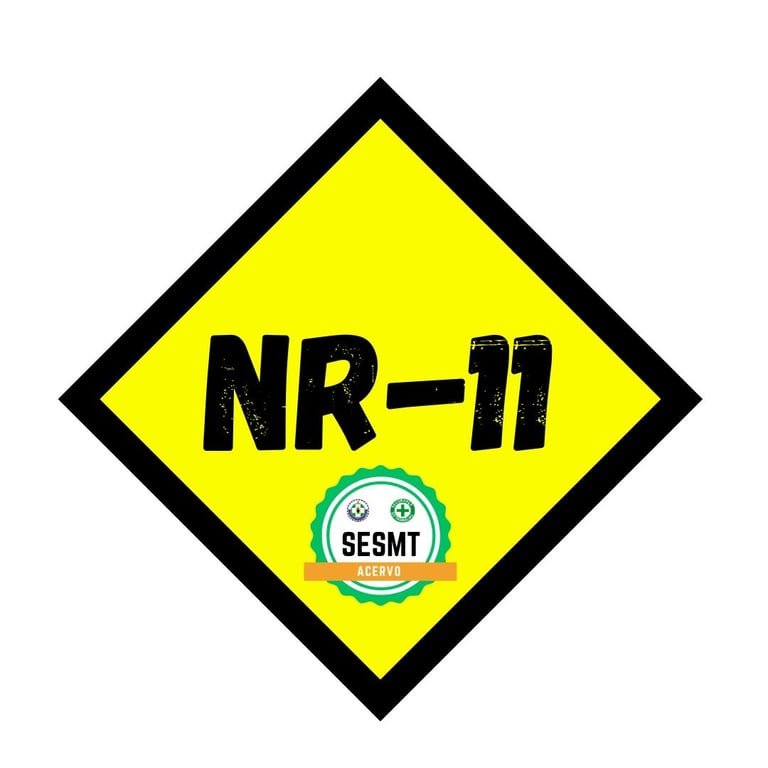 Placa visual da NR-11