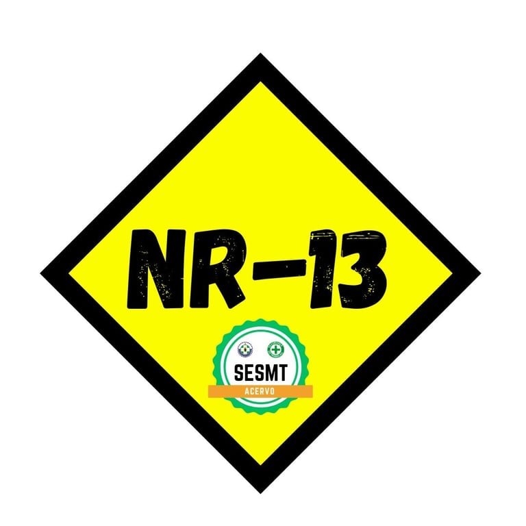 Placa visual da NR-13