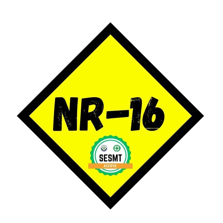 Placa visual da NR-16