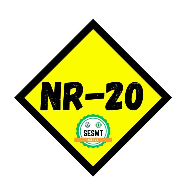 Placa visual da NR-20